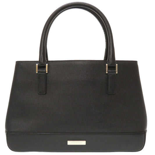 BURBERRY Handbag leather black Check Pattern