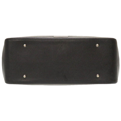 BURBERRY Handbag leather black Check Pattern