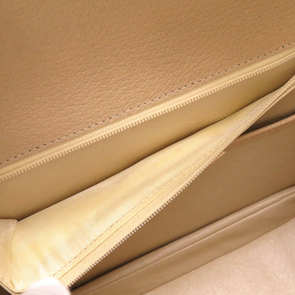 GUCCI Handbag Bamboo beige 2WAY Women Used Authentic