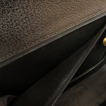 GUCCI Handbag 000 2113 0633 Bamboo, Leather black Women Used Authentic