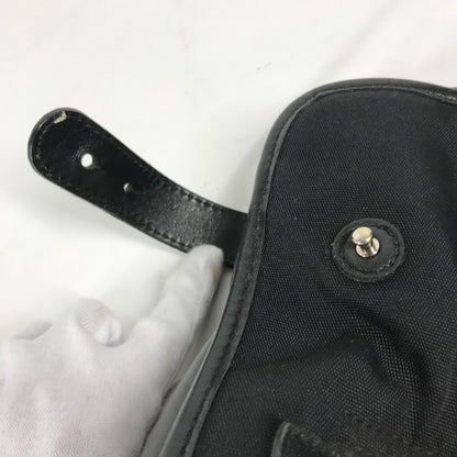GUCCI Business bag 246410 Nylon / leather black logo
