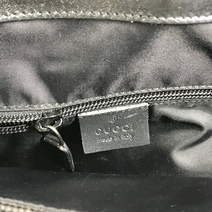 GUCCI Business bag 246410 Nylon / leather black logo