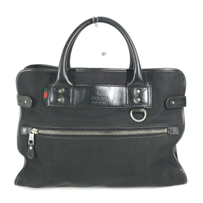 GUCCI Business bag 246410 Nylon / leather black logo