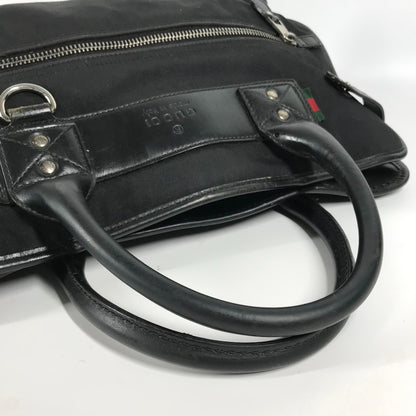 GUCCI Business bag 246410 Nylon / leather black logo