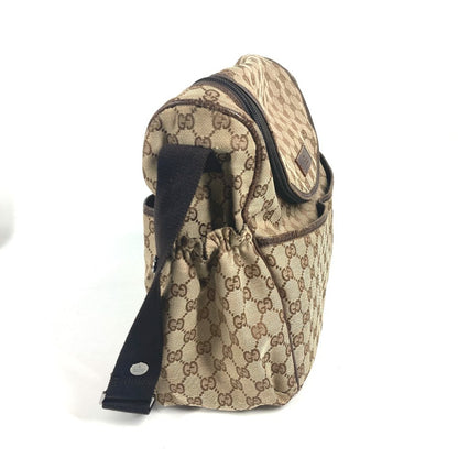 GUCCI Shoulder Bag 123326 GG canvas / leather beige GG Mother's Bag