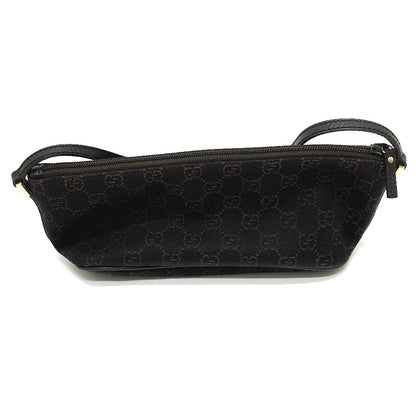 GUCCI Accessory pouch 257300 canvas Brown GG pattern
