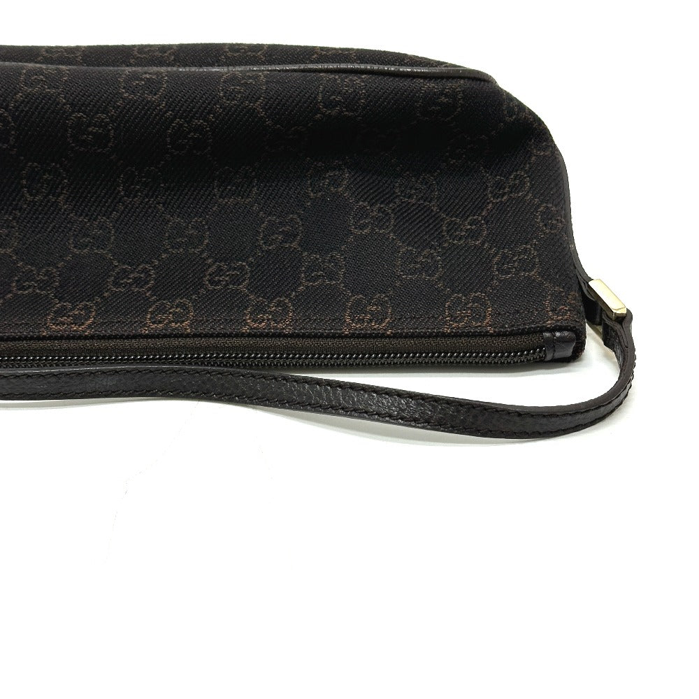 GUCCI Accessory pouch 257300 canvas Brown GG pattern