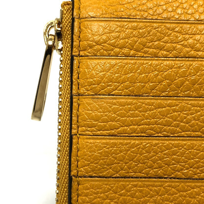 GUCCI Coin case 725550 leather yellow logo fragment case