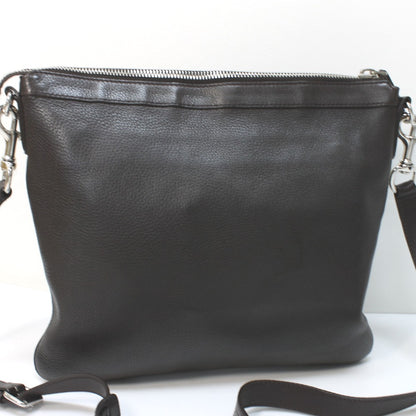 GUCCI Shoulder Bag 233329 leather Dark brown