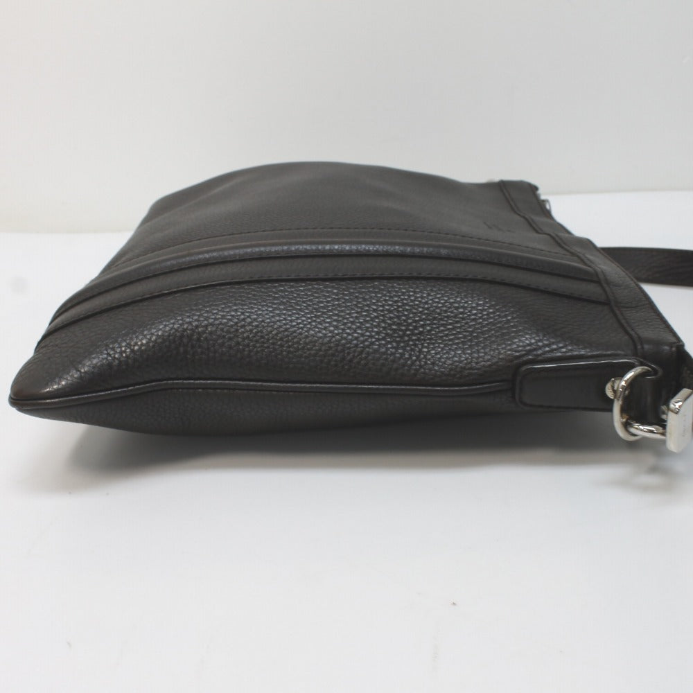 GUCCI Shoulder Bag 233329 leather Dark brown