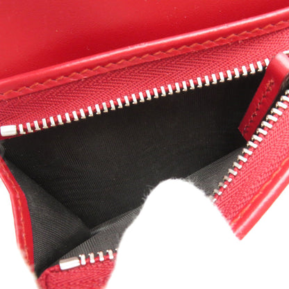GUCCI Bifold Wallet 465859 Calfskin Red chinese new year