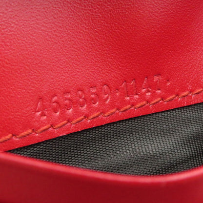 GUCCI Bifold Wallet 465859 Calfskin Red chinese new year