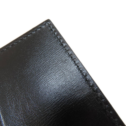 GUCCI Key case Key holder  435305 leather black logo