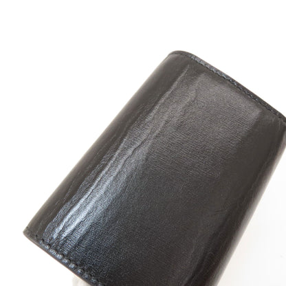 GUCCI Key case Key holder  435305 leather black logo