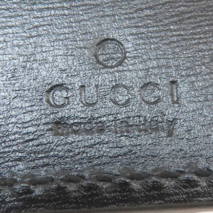 GUCCI Key case Key holder  435305 leather black logo