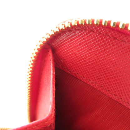 PRADA Bifold Wallet 1M0522 silk Red logoMetal