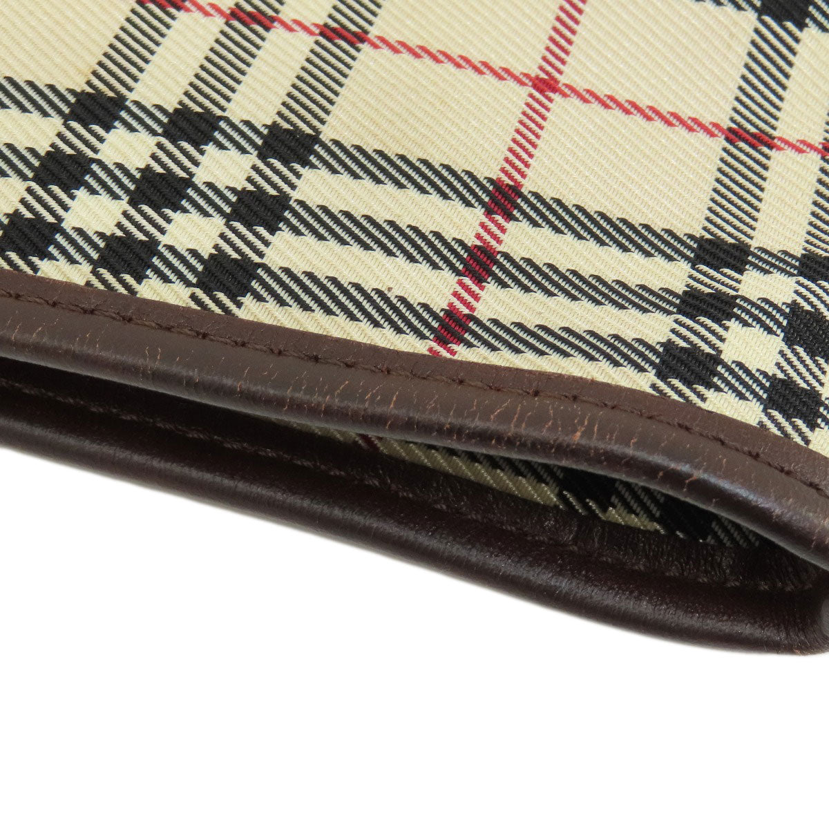 BURBERRY Shoulder Bag canvas beige Nova Check