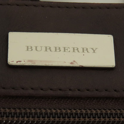 BURBERRY Shoulder Bag canvas beige Nova Check