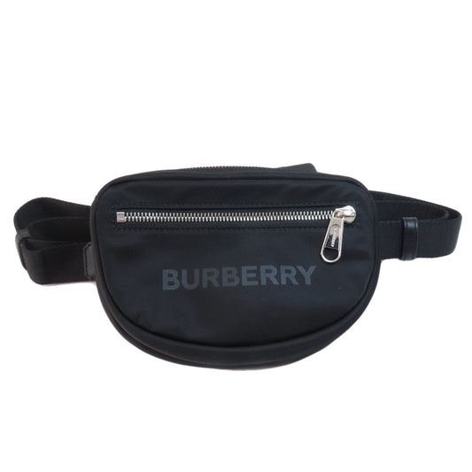 BURBERRY Sling bag Nylon black logo