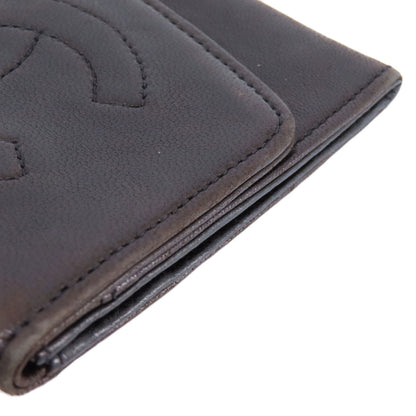 CHANEL Coin case lambskin black COCO Mark