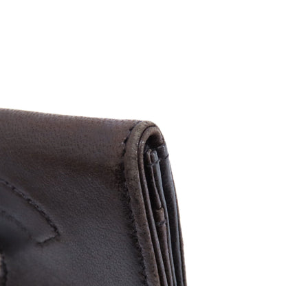 CHANEL Coin case lambskin black COCO Mark