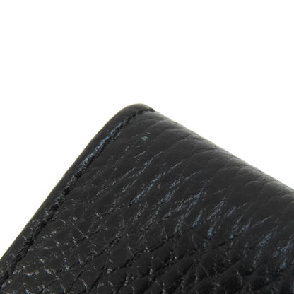 GUCCI Key case Key holder  456118 leather black GG Marmont