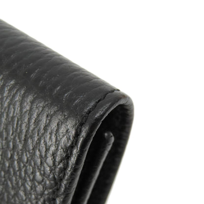 GUCCI Key case Key holder  456118 leather black GG Marmont