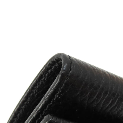 GUCCI Key case Key holder  456118 leather black GG Marmont