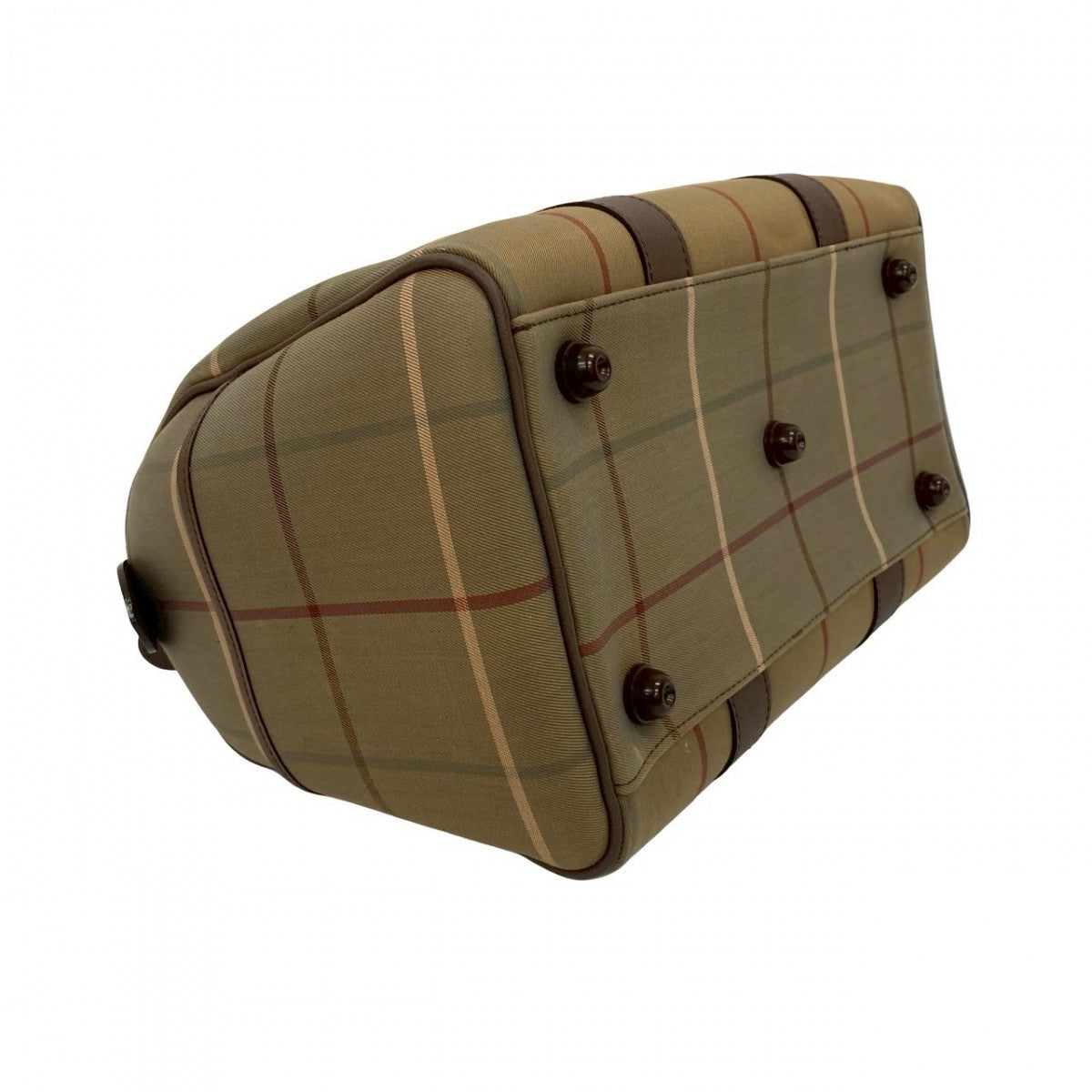 BURBERRY Handbag canvas Brown