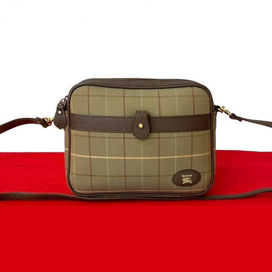 BURBERRY Shoulder Bag leather Brown
