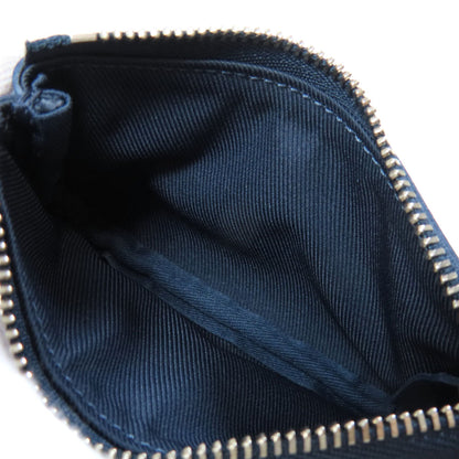 LOUIS VUITTON Coin case N40438 Damier Anfini Navy Pochette Kle