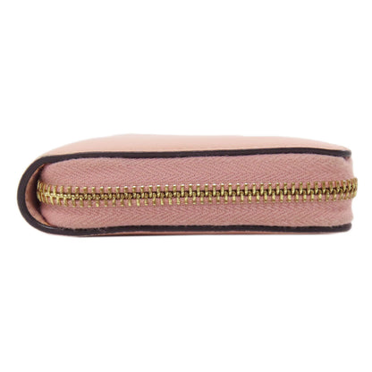 GUCCI Long Wallet Purse 453158 leather pink logo