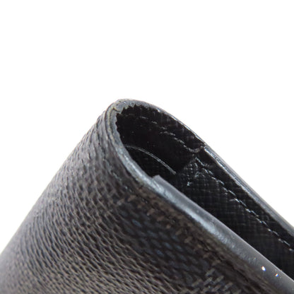 LOUIS VUITTON Bifold Wallet N62663 Damier canvas black Portefeuille