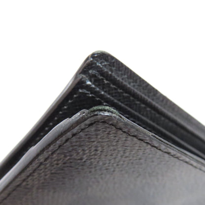 LOUIS VUITTON Bifold Wallet N62663 Damier canvas black Portefeuille