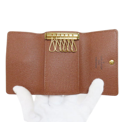 LOUIS VUITTON Key case Key holder  M62630 Monogram canvas Brown Multicles6