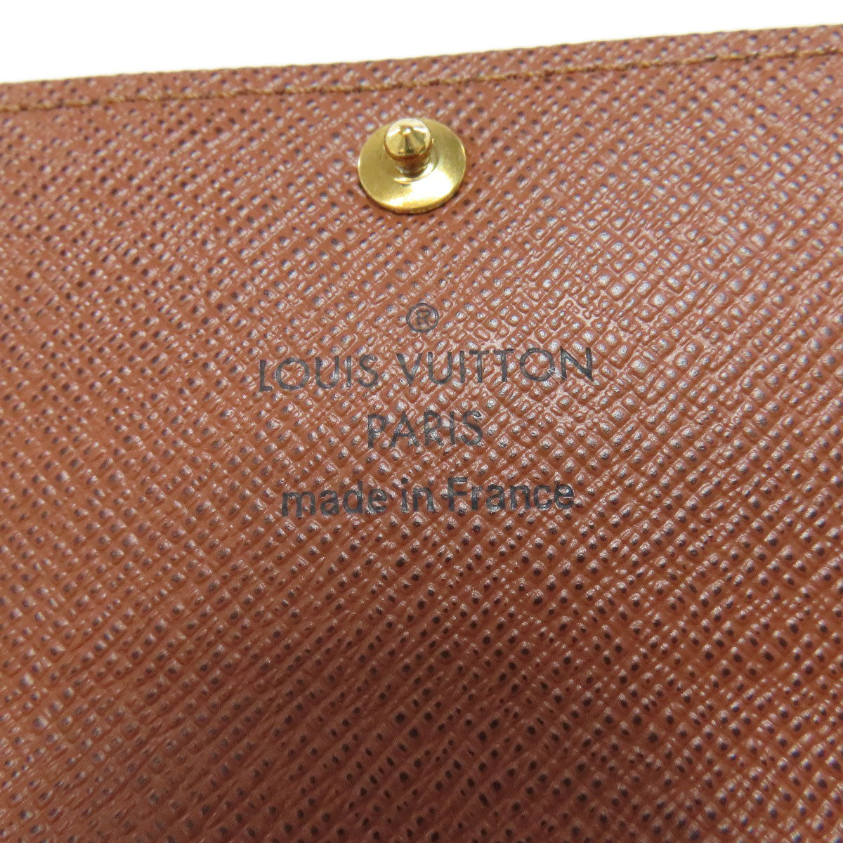 LOUIS VUITTON Key case Key holder  M62630 Monogram canvas Brown Multicles6