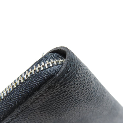 LOUIS VUITTON Coin case N63076 Damier canvas black Zippy coin purse
