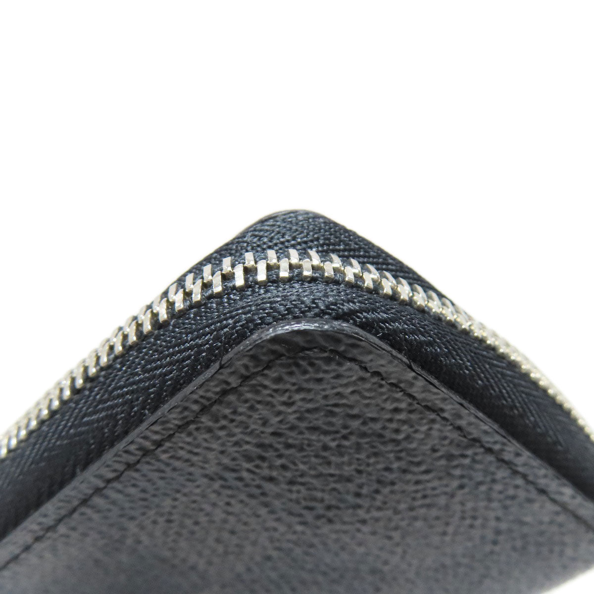 LOUIS VUITTON Coin case N63076 Damier canvas black Zippy coin purse