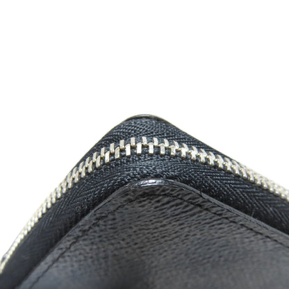 LOUIS VUITTON Coin case N63076 Damier canvas black Zippy coin purse