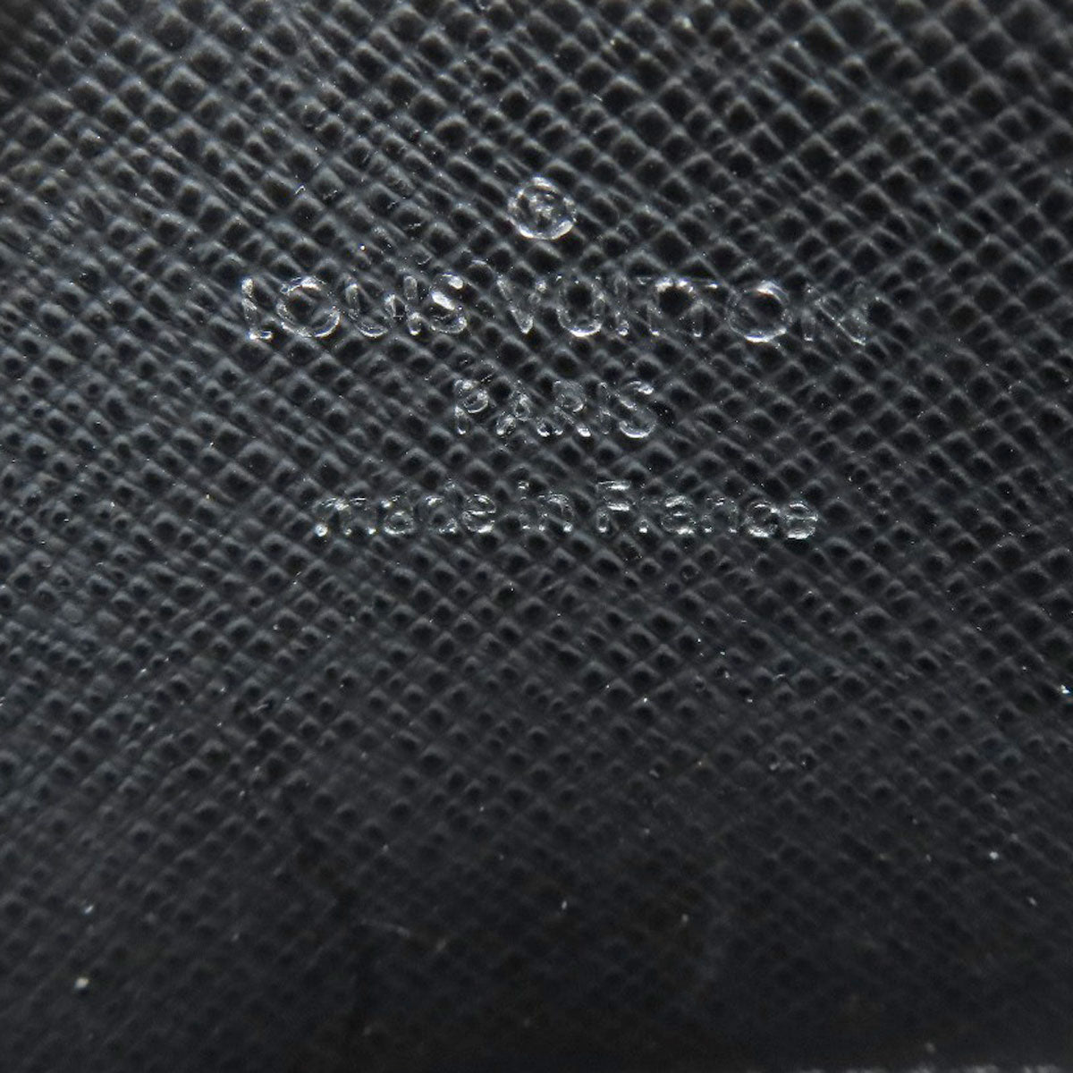 LOUIS VUITTON Coin case N63076 Damier canvas black Zippy coin purse