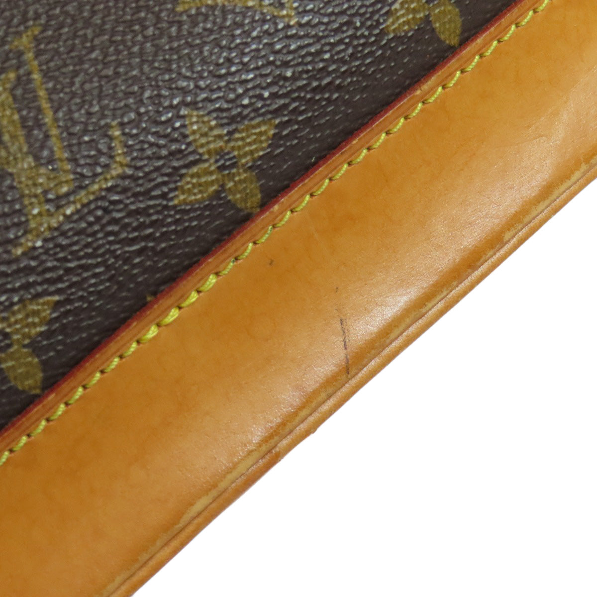 LOUIS VUITTON Handbag M51130 Monogram canvas Brown Alma