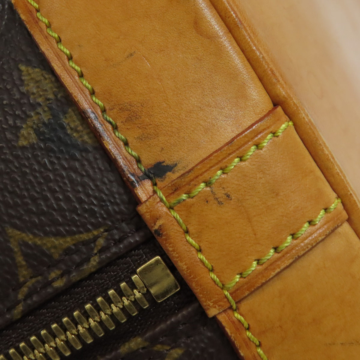 LOUIS VUITTON Handbag M51130 Monogram canvas Brown Alma