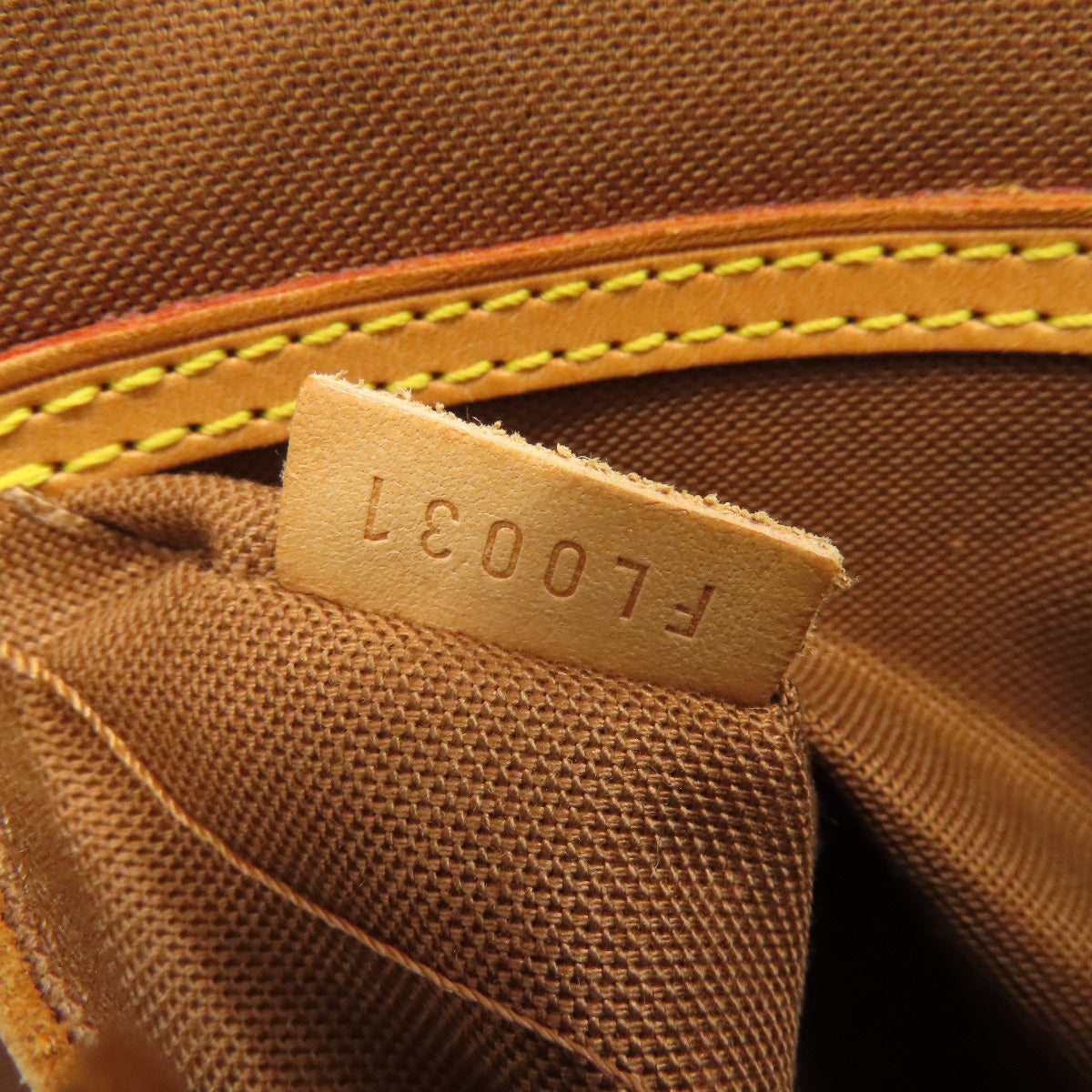 LOUIS VUITTON Handbag M51130 Monogram canvas Brown Alma