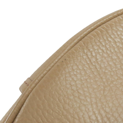 BURBERRY Handbag leather beige logo