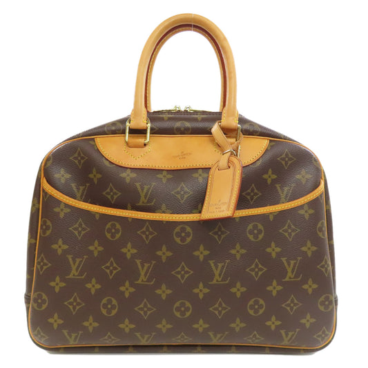 LOUIS VUITTON Handbag M47270 Monogram canvas Brown Deauville