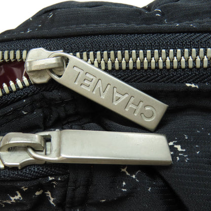 CHANEL Handbag Nylon black Travel line