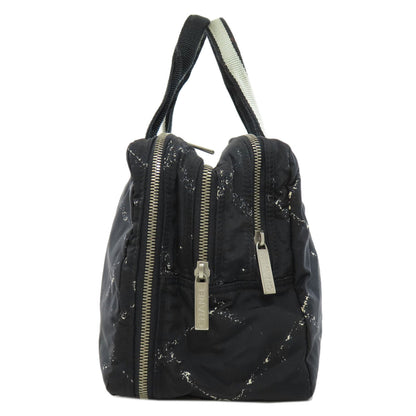 CHANEL Handbag Nylon black Travel line