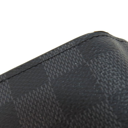 LOUIS VUITTON Long Wallet Purse N62665 Damier canvas gray Portefeuille Blaza