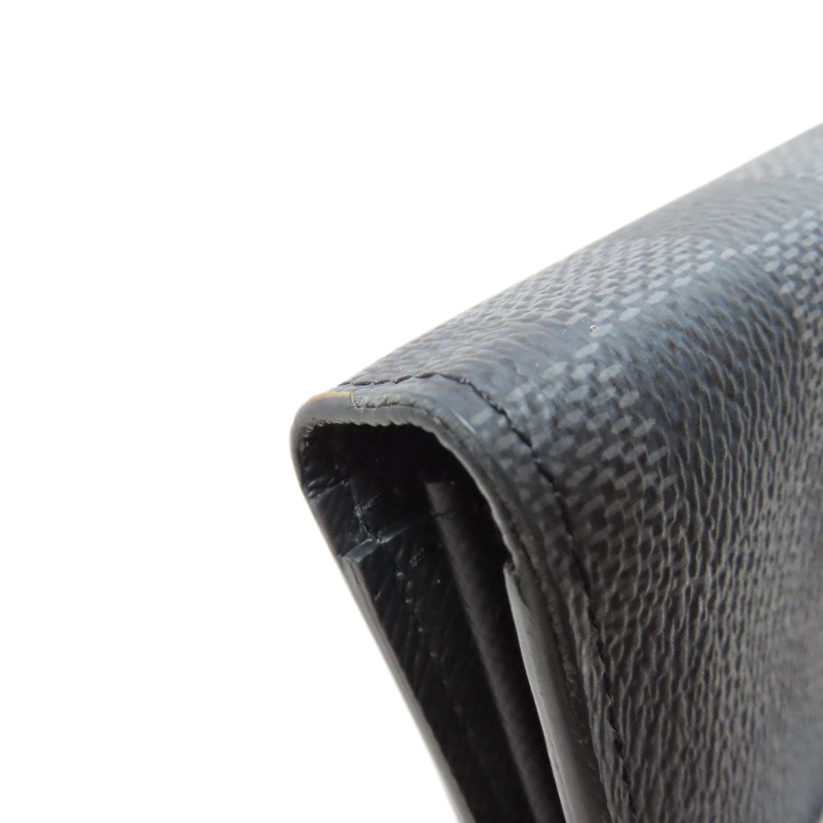 LOUIS VUITTON Long Wallet Purse N62665 Damier canvas gray Portefeuille Blaza