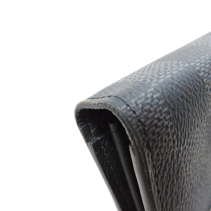 LOUIS VUITTON Long Wallet Purse N62665 Damier canvas gray Portefeuille Blaza